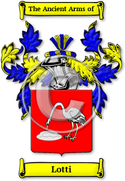 Lotti Family Crest Download (JPG) Legacy Series - 600 DPI