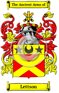 Lettson Family Crest Download (JPG) Heritage Series - 600 DPI