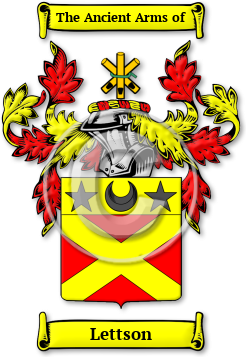 Lettson Family Crest Download (jpg) Legacy Series - 150 DPI