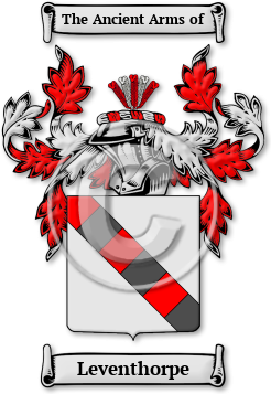 Leventhorpe Family Crest Download (jpg) Legacy Series - 150 DPI
