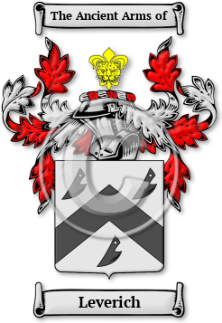 Leverich Family Crest Download (JPG) Legacy Series - 600 DPI