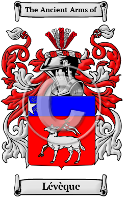 Lévèque Family Crest/Coat of Arms