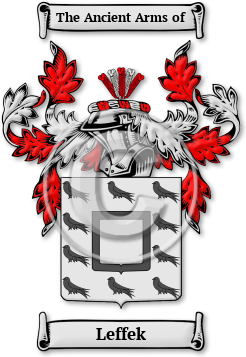 Leffek Family Crest Download (jpg) Legacy Series - 150 DPI