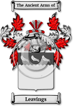 Leavings Family Crest Download (jpg) Legacy Series - 150 DPI