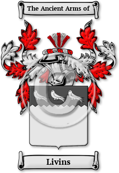 Livins Family Crest Download (jpg) Legacy Series - 150 DPI