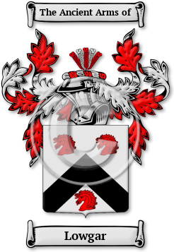 Lowgar Family Crest Download (jpg) Legacy Series - 150 DPI