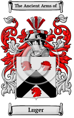 Luger Family Crest Download (JPG) Heritage Series - 600 DPI