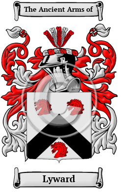 Lyward Family Crest Download (JPG) Heritage Series - 300 DPI