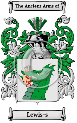 Lewis-s Family Crest Download (JPG) Heritage Series - 300 DPI