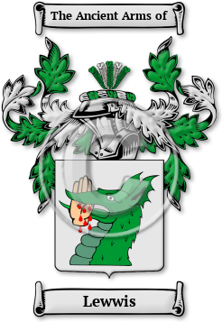 Lewwis Family Crest Download (jpg) Legacy Series - 150 DPI