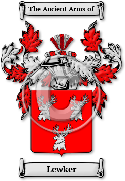 Lewker Family Crest Download (JPG) Legacy Series - 600 DPI