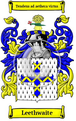Leethwaite Family Crest Download (JPG) Heritage Series - 600 DPI