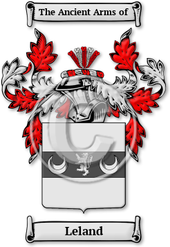 Leland Family Crest Download (JPG) Legacy Series - 300 DPI