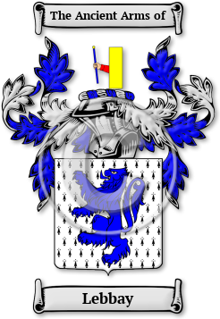Lebbay Family Crest Download (jpg) Legacy Series - 150 DPI