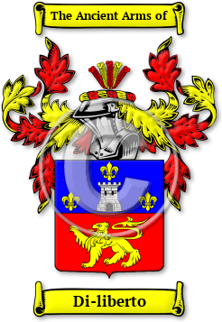 Di-liberto Family Crest Download (JPG) Legacy Series - 600 DPI