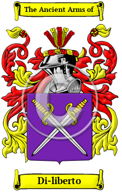 Di-liberto Family Crest Download (JPG) Heritage Series - 300 DPI