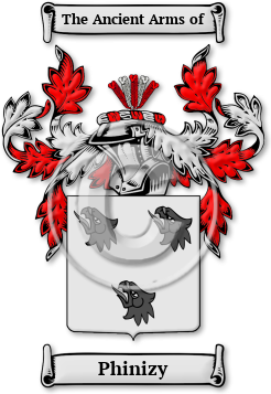 Phinizy Family Crest Download (jpg) Legacy Series - 150 DPI