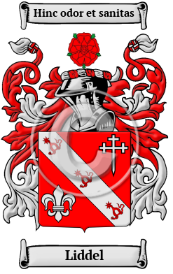 Liddel Family Crest Download (JPG) Heritage Series - 600 DPI