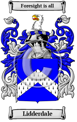 Lidderdale Family Crest Download (JPG) Heritage Series - 600 DPI
