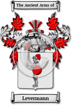 Levermann Family Crest Download (jpg) Legacy Series - 150 DPI