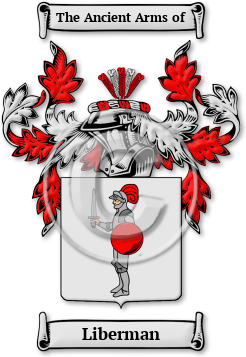 Liberman Family Crest Download (jpg) Legacy Series - 150 DPI