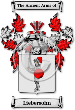 Liebersohn Family Crest Download (jpg) Legacy Series - 150 DPI