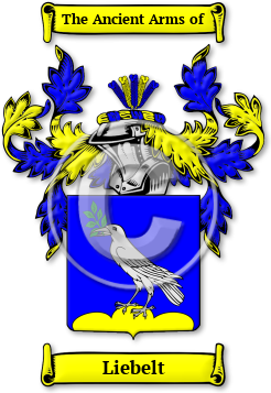 Liebelt Family Crest Download (jpg) Legacy Series - 150 DPI