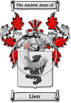 Lierr Family Crest Download (jpg) Legacy Series - 150 DPI