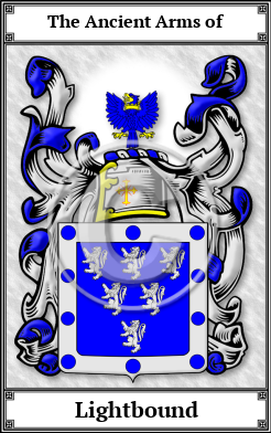 Lightbound Family Crest Download (JPG)  Book Plated - 150 DPI