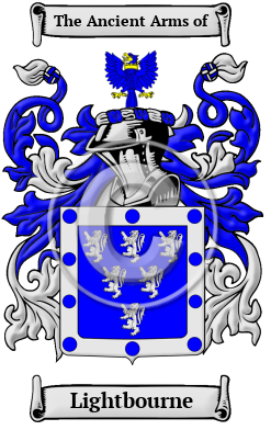 Lightbourne Family Crest Download (JPG) Heritage Series - 600 DPI
