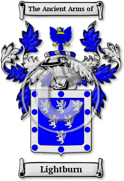 Lightburn Family Crest Download (jpg) Legacy Series - 150 DPI