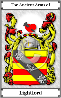 Lightford Family Crest Download (JPG)  Book Plated - 150 DPI