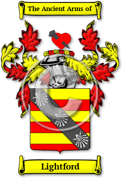 Lightford Family Crest Download (jpg) Legacy Series - 150 DPI