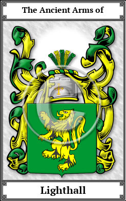 Lighthall Family Crest Download (JPG)  Book Plated - 150 DPI