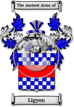 Ligyon Family Crest Download (jpg) Legacy Series - 150 DPI