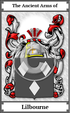 Lilbourne Family Crest Download (JPG)  Book Plated - 150 DPI