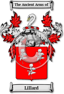 Lillard Family Crest Download (jpg) Legacy Series - 150 DPI