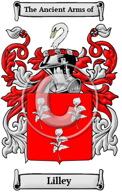 Lilley Family Crest Download (JPG) Heritage Series - 600 DPI