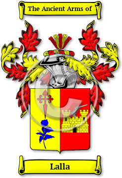 Lalla Family Crest Download (jpg) Legacy Series - 150 DPI