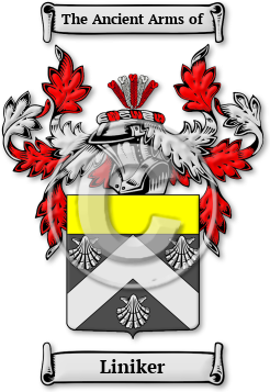 Liniker Family Crest Download (jpg) Legacy Series - 150 DPI