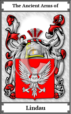 Lindau Family Crest Download (JPG) Book Plated - 600 DPI