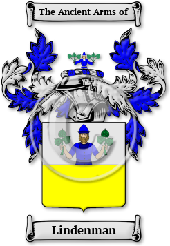 Lindenman Family Crest Download (JPG) Legacy Series - 600 DPI