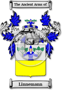 Linnemann Family Crest Download (jpg) Legacy Series - 150 DPI