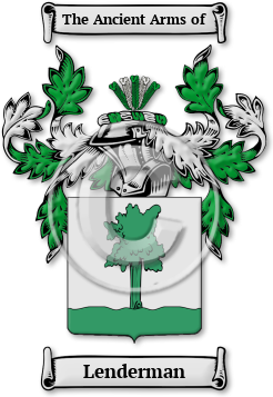 Lenderman Family Crest Download (JPG) Legacy Series - 600 DPI