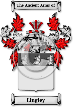 Lingley Family Crest Download (jpg) Legacy Series - 150 DPI
