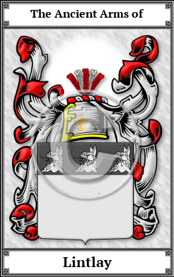 Lintlay Family Crest Download (JPG)  Book Plated - 150 DPI