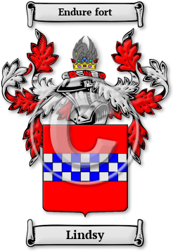 Lindsy Family Crest Download (jpg) Legacy Series - 150 DPI