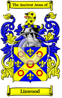 Linwood Family Crest Download (JPG) Heritage Series - 600 DPI