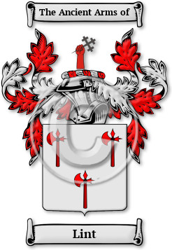 Lint Family Crest Download (jpg) Legacy Series - 150 DPI