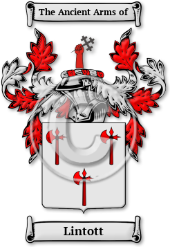 Lintott Family Crest Download (jpg) Legacy Series - 150 DPI